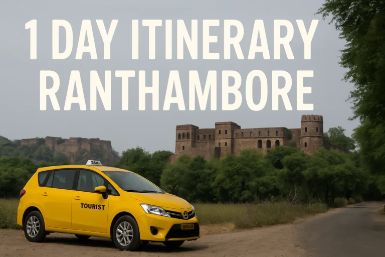 1 day itinerary Ranthambore