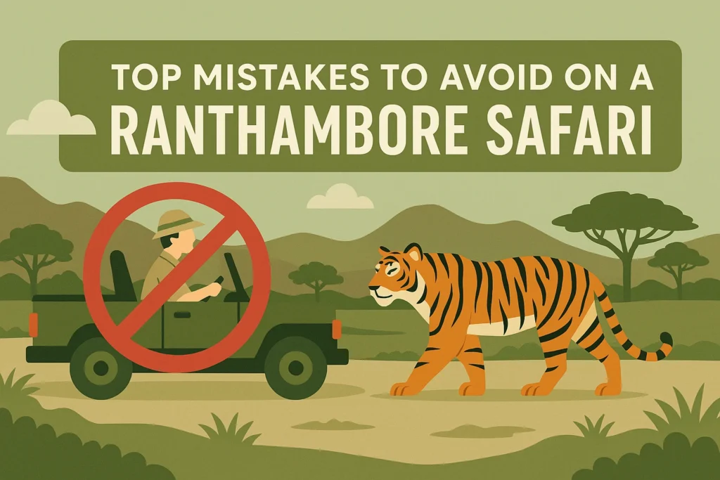 top mistake to avoid a Ranthambore safari