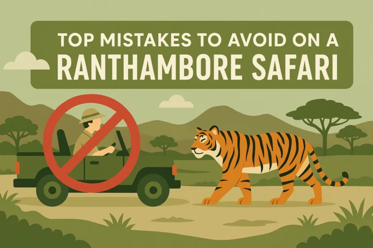 top mistake to avoid a Ranthambore safari