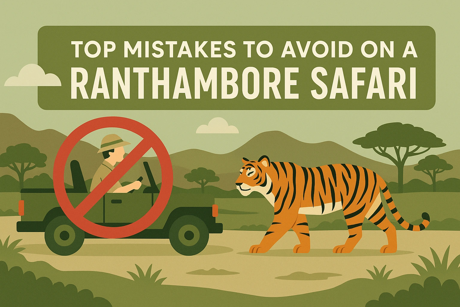 Top Mistakes to Avoid on a Ranthambore Safari