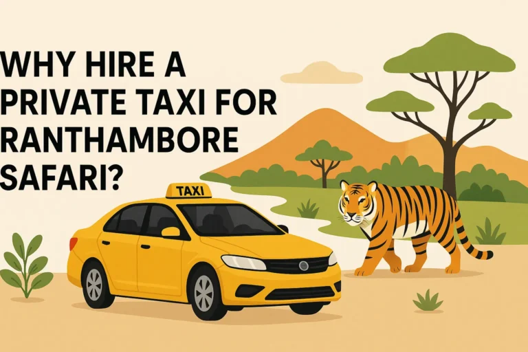 Why Hire a Private Taxi for Ranthambore Safari