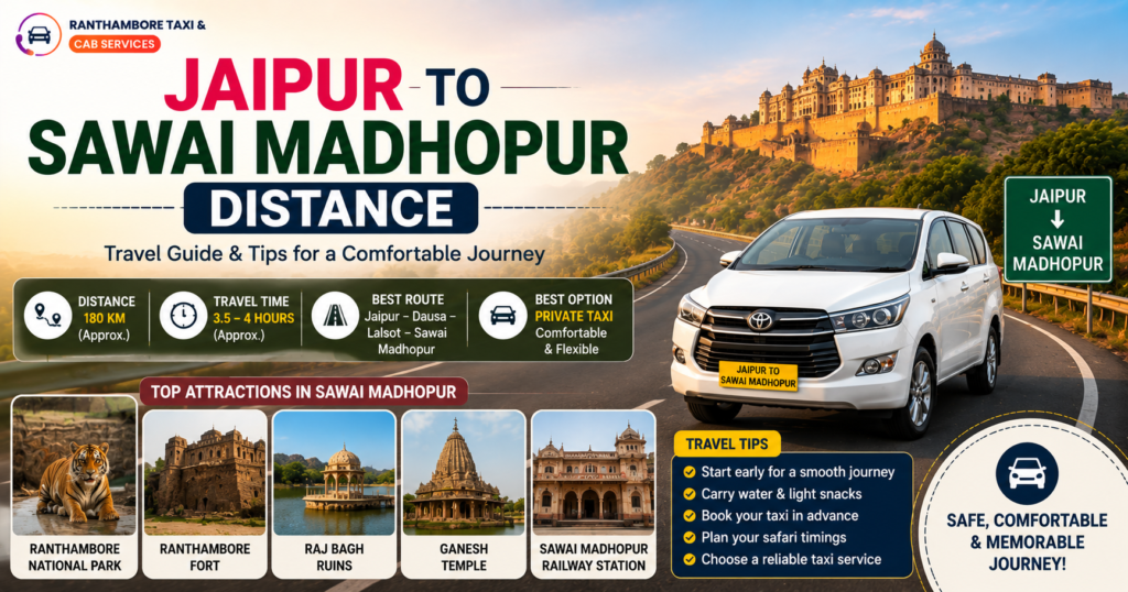 Jaipur to Sawai Madhopur