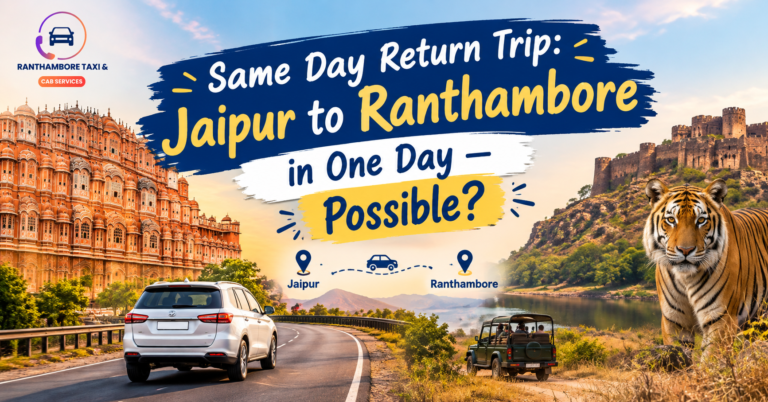 Jaipur to Ranthambore in One Day